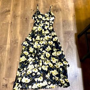 INC floral maxi dress